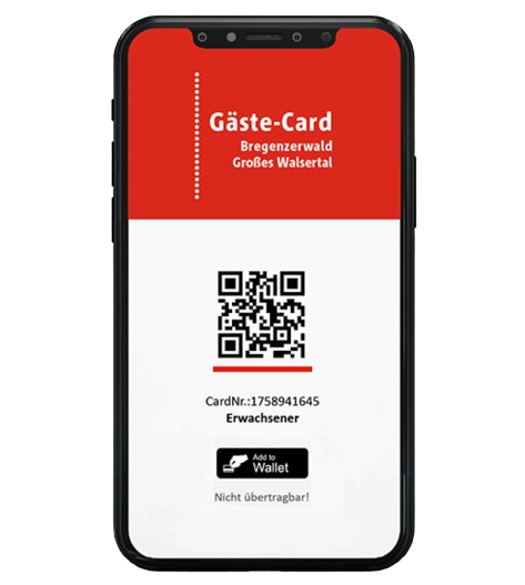 Gäste Card für den Bregenzerwald und das Große Walsertal – Die Eintrittskarte zu Euren Bergerlebnissen